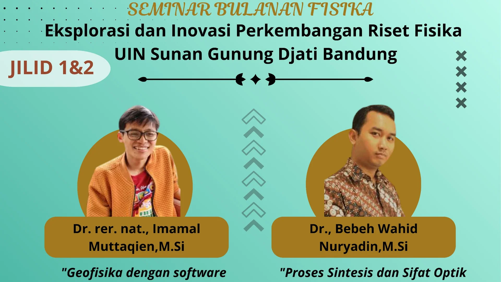 Seminar Bulan Fisika Jilid 1 dan 2